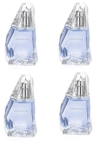 4 x Avon Wahrnehmen Perceive Eau de Parfum Spray 50 ml je 200 ml Gesamt