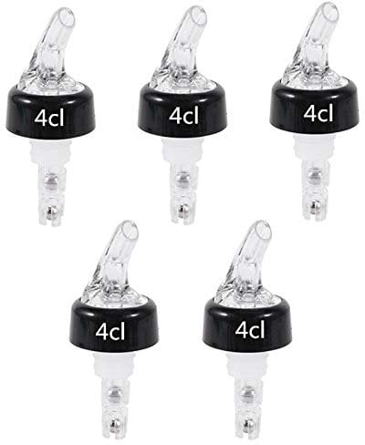 Bec Verseur de Vin,Delaman Bec Verseur Bec Conique, Becs à Liqueur Verseur à Vin Accessoire (Color : White, UnitCount : 4cl)