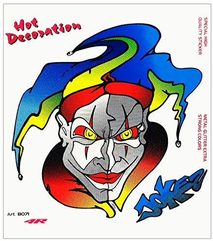 4R Quattroerre.it 8071 Aufkleber Joker, 14 x 16 cm