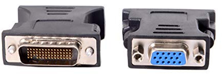 Cablecc LFH DMS-59pin Male to 15Pin VGA RGB Female Extension Adapter for PC Graphics Card