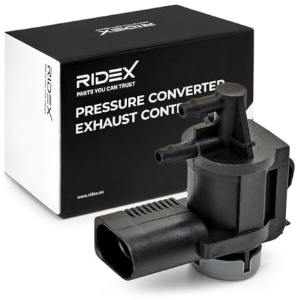 RIDEX 1134P0003 Druckwandler Abgassteuerung elektrisch-pneumatisch Kompatibel mit VW Golf 7 Schrägheck 5G1, BQ1, BE1, BE2 1111361 YM2112B573EA 1J0906283B