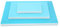 Gummi Carving Blöcke, 3-teiliger dreischichtiger blau weiß blauer PVC Stempelblock für DIY Bastelprojekte für Anfänger und Profis