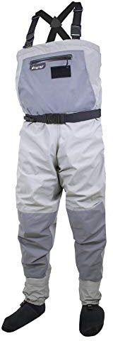 FROGG TOGGS Men's Stout Hellbender PRO SF Chest Wader | Gray | Size 2XS Stivali da Pesca e trampolieri, Grigio, 2X Uomo