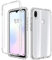 Tianyan Funda Xiaomi Redmi Note 7,360 Grados Full Body Anti-Shock Carcasa [Suave TPU Silicona Delantera y PC Duro Trasera] 2 en 1 Protección Funda para Xiaomi Redmi Note 7 / Note 7 Pro,Transparente