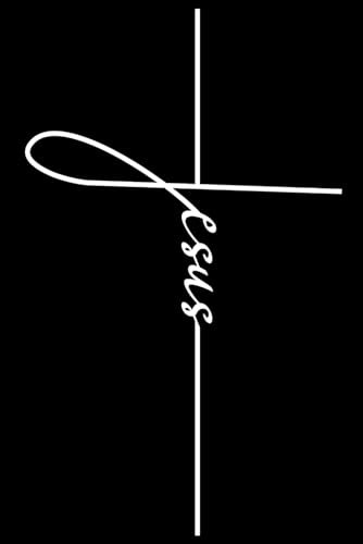 Jesus: Christliches Notizbuch Liniert I Gebetstagebuch Jesus Kreuz I Tolles Notizbuch für Christen als Geschenk für Frauen und Männer