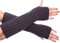 Damen Winter Gestrickte Handschuhe,Damen Mädchen Winter Fingerlose Armstulpen Stricken Pulswärmer Lange Elastische Halbfinger Handschuhe Fingerlose Handwärmer Fäustlinge für Männer Frauen