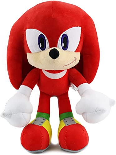 SEGA - Sonic The Hedgehog Plüschtier 30 cm, Kuscheltier (Rot)
