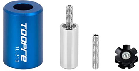 Fahrradgabel-Sternmutter-Einstellwerkzeug-Set, MTB-Sternmutter-Werkzeug mit Ersatzschrauben und Sternmutter-Installationswerkzeug-Kits, Fahrradgabel, Headset, Fahrräder, Gabel, Sternmutter-Einsteller,