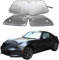 Auto-Windschutzscheiben-Sonnenschutz, Auto-Sonnenschutz, volle Heckscheibe, für Mazda MX-5 ND 2015–2023, UV-Strahlen, Sonnenblende, faltbar, 3 Stück