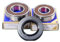 Accessoires de machine à laver, compatibles for Siemens, compatibles for Bosch, joint d'eau for machine à laver à tambour (30 x 52,4 x 10 x 12) + roulements 2 pièces (6204 6205) pièces de bague d'étan