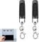 2 Pcs 433mhz Universal Garage Door Opener Remote, 4 in 1 Wireless Electric Gate Fob Cloning Replacement for Vehicles Smart Homes Electric Rolling Shutter Doors Alarms Systems