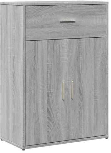 vidaXL Sideboard Grau Sonoma 60x30x84 cm Holzwerkstoff