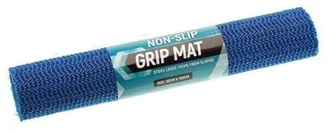 Multipurpose Large Non-Slip Mat,150 x 30 cm Anti-Slip Gripper Roll, Waterproof Non-Slip Liner Mat for Rug Gripper Car Roof Rack, Home & Office (Blue)