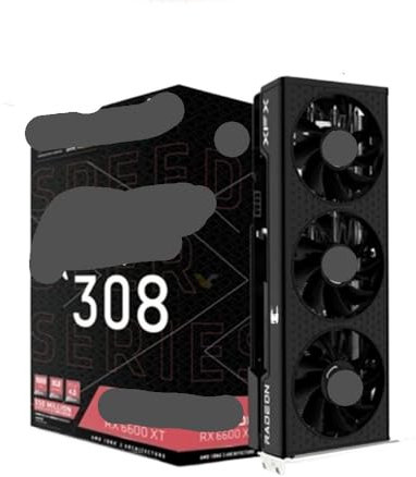 TRyYCB Prestazioni Scheda grafica da 8 GB PC desktop GDDR6 compatibile GPU Serie RX 6600 XT(RX6600 XT 8GB 3Fans)