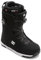 DC Shoes Phase BOA Pro Herren Snowboardstiefel, warm, langlebig, vorgeformt, mittelflexibel, belüftet, isoliertes Futter und geformte Innensohle, Schwarz/Weiß, Größe 45