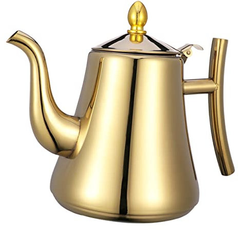 COLLBATH Wasserkocher Für Herd Teekessel Mit Abnehmbarem Filter Hochwertige Langlebige Kaffeekanne Für Getränke Robuste Verschleißfeste Ausführung Für Täglichen Gebrauch