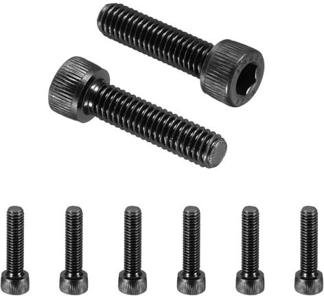 PATIKIL 25Pz M6 x 25 mm Viti a Testa Cilindrica con Esagono Incassato