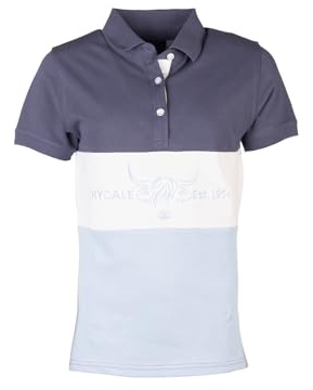 Rydale Ladies Polo Shirt Summer Top Women's Embroidered Panel Country Polos