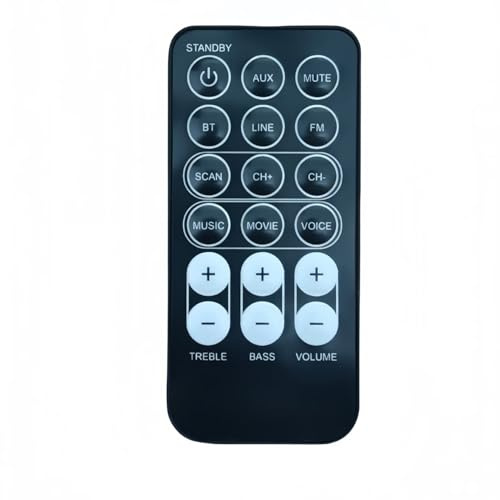 1PC Remote Control For ISOUND-5378 & Bush B-6609 Craig CHT912 Raylan Soundbar Home Theater System