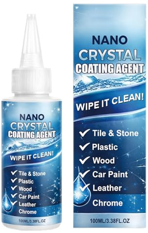 Syengery Rimuovi Macchie Granito Piano di Lavoro,100 ml Agente Lucidante Nanocristallino Pietra e Marmo,Rivestimento Rinnovante Domestico - per Superfici in Quarzo Cucina Bagno Doccia Mobile