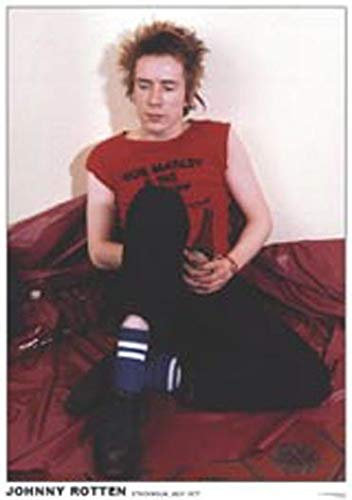 Unbekannt Sex Pistols Poster Johnny Rotten Stockholm 1977