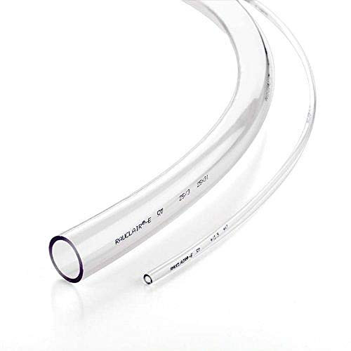 REHAU RAUCLAIR-E lebensmittelechter PVC-Schlauch, Wasserschlauch, Luftschlauch| METERWARE (17. Innen-Außen: 10mm - 14mm)