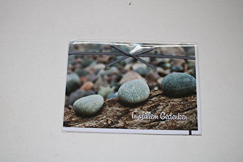 TrauerkarteIn stillem Gedenken Karte mit Umschlag 1 Stück