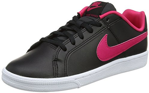 Nike Court Royale (gs), Mädchen Sneaker, Schwarz (Black/Rush Pink-White), 38.5 EU