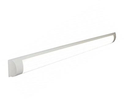 4FT LED Batten Light Low Profile Wall or Ceiling Surface Mounted Fitting for Home/Shop/Office, 40 Watt (72W EQV), Cool White 6000 Kelvin
