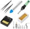 VA-100 Butane Soldering Iron Kit Wireless Portable Heating Tool Kit Electric Blow Pen Torch Welding Tools Kit with 7 Tips