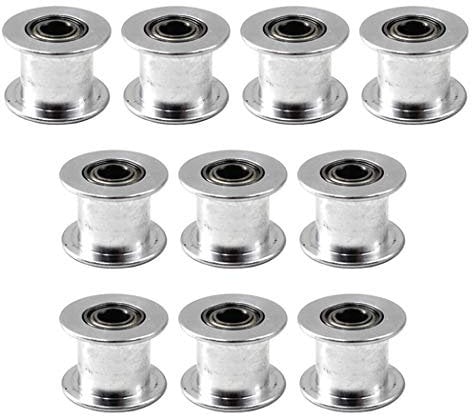 idler pulley 20 teeth zahnriemenscheibe 5mm bohrung umlenkrollen für seile 10mm 3D Drucker Zahnriemen Rolle Packung mit 10