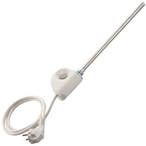 Schulte 7050900 Heizstab 3, 900 Watt mit Regelung der Temperatur, Kabellänge 1,2 m, Schutzart IPx4