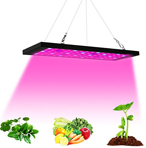 40W LED Grow Light, Full Spectrum Grow Lamp with Daisy Chained Design, for Indoor Plants Greenhouse Lamp Full Spectrum Growing LED Light