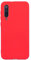 CUZZCASE Funda para Xiaomi Mi 9 SE+(Protector de Pantalla de Vidrio Templado) Carcasa Silicona Suave Gel Rasguño y Resistente Teléfono Móvil Cover-Rojo