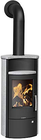 Kaminofen ORANIER Pori 5 (5,0 kW) Speckstein Schwarz