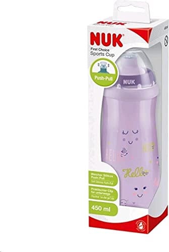 NUK FC flasche PP Sport Tasse, 450 ml 1 stücke für mädchen