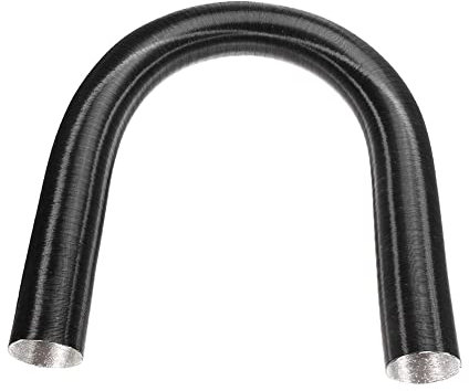 Tuyau D'échappement pour 75mm 200cm Feuille Webasto Dometic Chauffage Voiture Conduit Tuyau D'admission d'air Tuyau D'échappement Ligne Aluminium Air Diesel Chauffage Silencieux Tailpipe