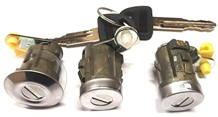 Sparepartseller Puertas y cilindros de puerta trasera con 2 llaves para Suzuki Vitara ET TA 1988-1998