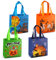 4PCS Süßes oder Saures Tüten, Happy Halloween Tragetaschen Mit Griffen, Geschenktüten, Non-Woven Taschen zum Verpacken von Geschenken