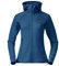 Bergans Damen Ulstein Wool Hood Jacke, North sea Blue, XS