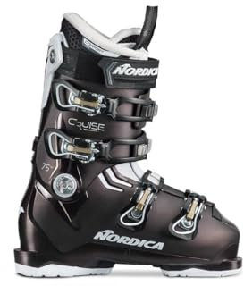 Nordica The Cruise 75 W Ski Schuh 2024 Pearl Black/White/Gold, 24.5