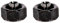 Bosch 1x Pince de Serrage avec écrou borgne de 6 mm (pour Bosch Advanced TrimRouter 18V-8, Accessoire Affleureuse) + Pince de Serrage avec écrou borgne de 8 mm (pour Bosch Advanced TrimRouter 18V-8)