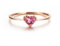 ANAZOZ Ring für Damen Gold 750, Ringe Turmaline EchtschmuckTrauringe für Frauen größe 57 (18.1)