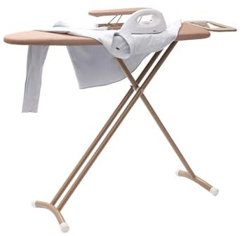 IkErna Haushaltsklappbügelbrett, Bügelbrügelregal Bügeltisch/Braun