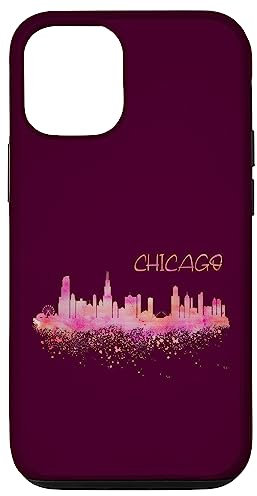 Skyline von Chicago Hülle für iPhone 15 Pro