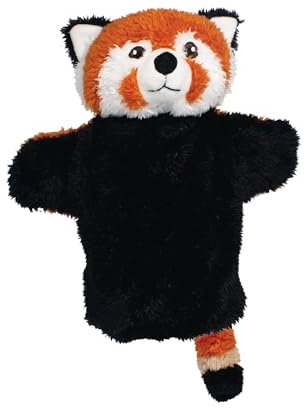 EcoBuddiez Hand Puppet - Roter Panda von Deluxebase. Roter Panda Plüsch Handpuppen für Kinder. Eco-Friendly Tier Spielzeug Puppe für Pretend Play und Kinder Geschenke.