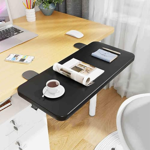 Unikicool Foldable Keyboard Tray,Table Mount Armrest Shelf,Tray Punch-Free Clamp On Ergonomic,Ergonomics Desk Extender Tray,Protects Eyesight,Elbow Arm Support,Applicable To Office Desktop.