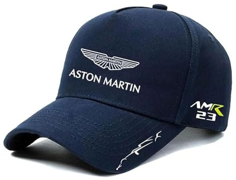 ZGNBKLS Basecap Herren für Aston Martin, Einstellbare Baseball Cap Freien Alle Jahreszeiten Auto Baseball Cap,F
