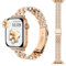 Stainless Steel Straps Compatible with Apple Watch Strap 49mm 46mm 45mm 44mm 42mm, Luxury Slim Metal Bands Bracelet for Women Wristband iWatch Series 10 9 8 7 6 5 4 3 2 1 SE SE2 Ultra 2, Rose Gold