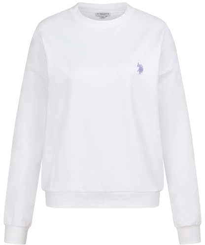 U.S. POLO ASSN. Damen Sweatshirt Pullover (S-XXL) Baumwollmix Rundhals Langarm P034